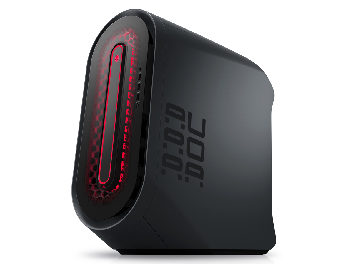 Side view of the Alienware Aurora R14 gaming PC.